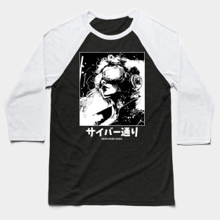 Cyberpunk Anime Japanese Manga Aesthetic Japan Streetwear Baseball T-Shirt